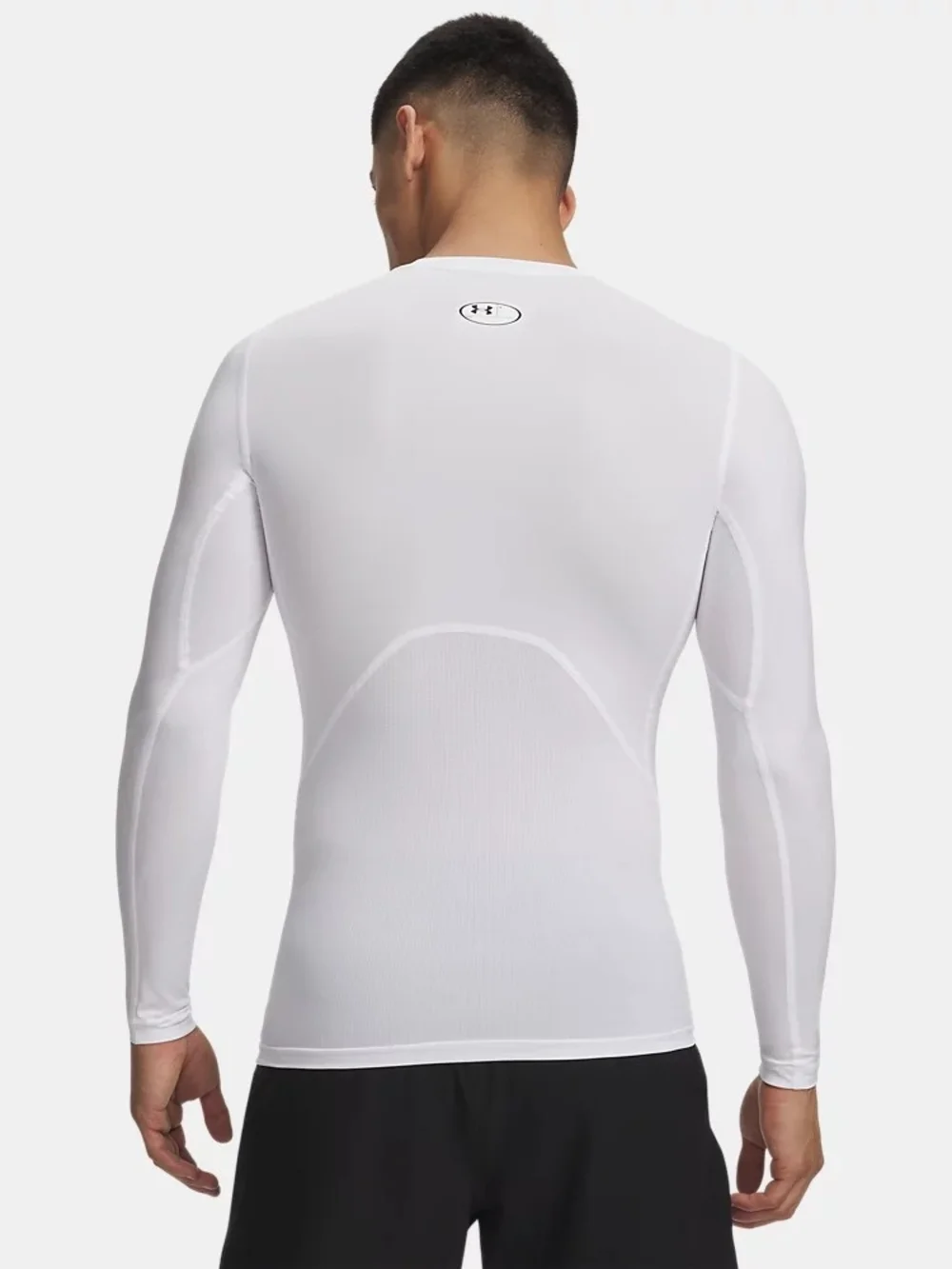 NWoT Under Armour Compression Long Sleeve Heat Gear Men’s White Rash Guard